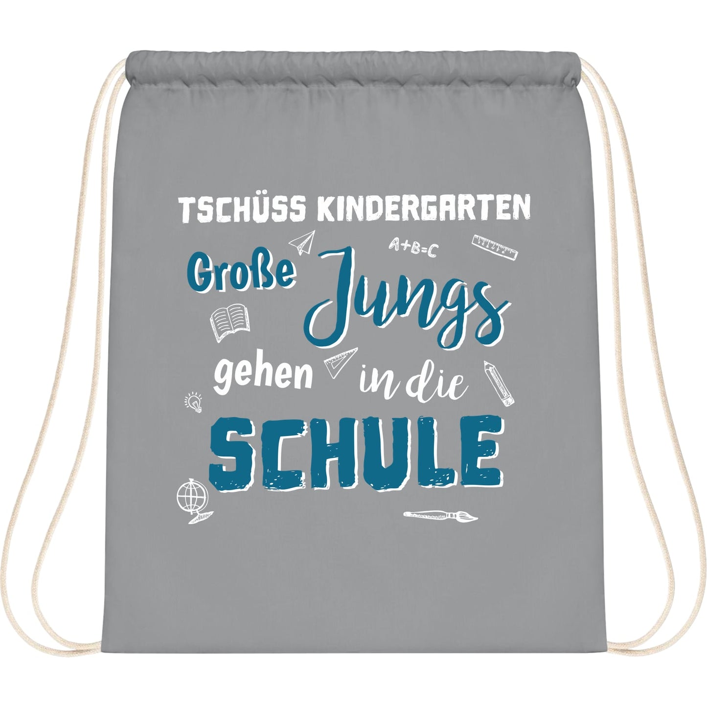 Turnbeutel Einschulung Junge – Tschüss Kindergarten