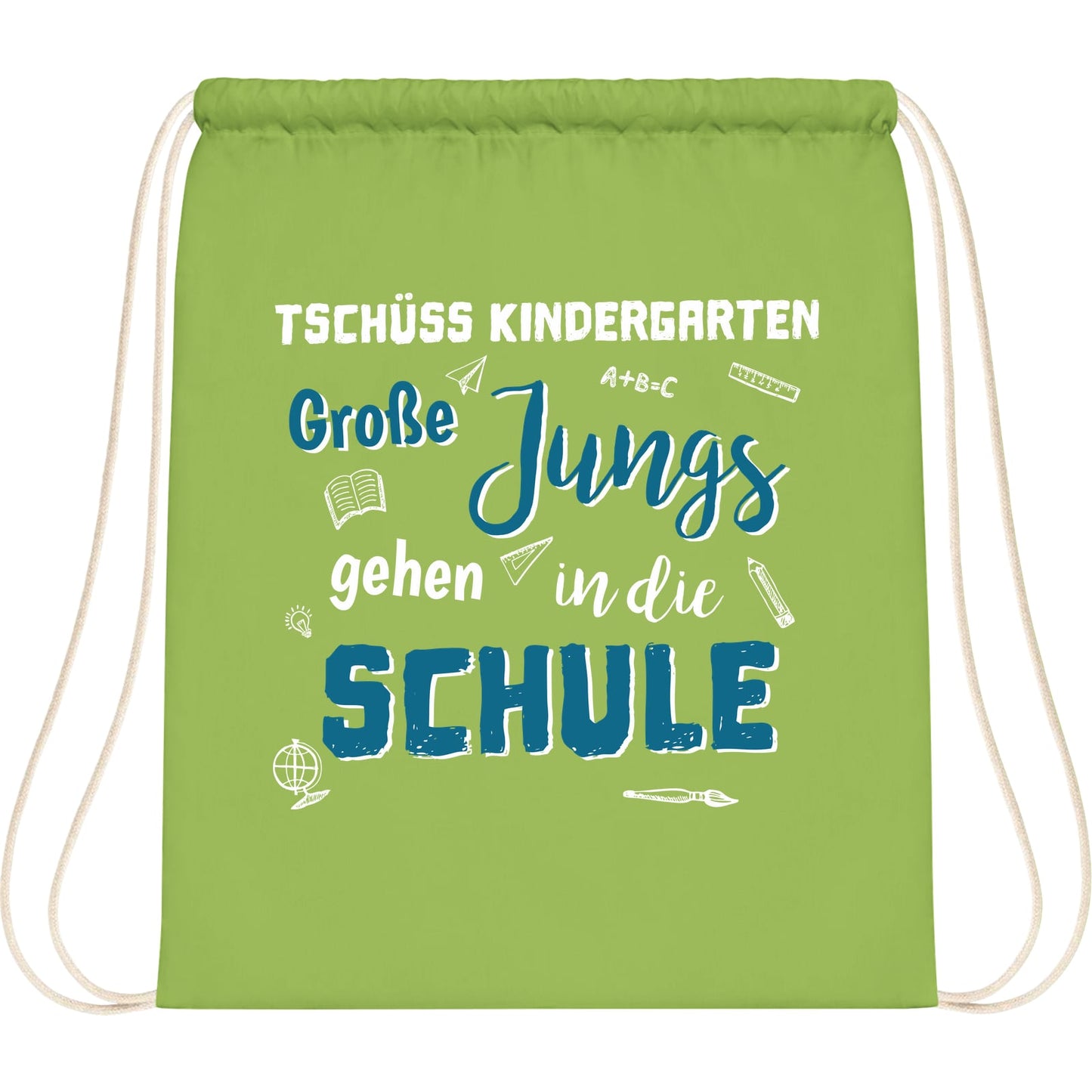 Turnbeutel Einschulung Junge – Tschüss Kindergarten