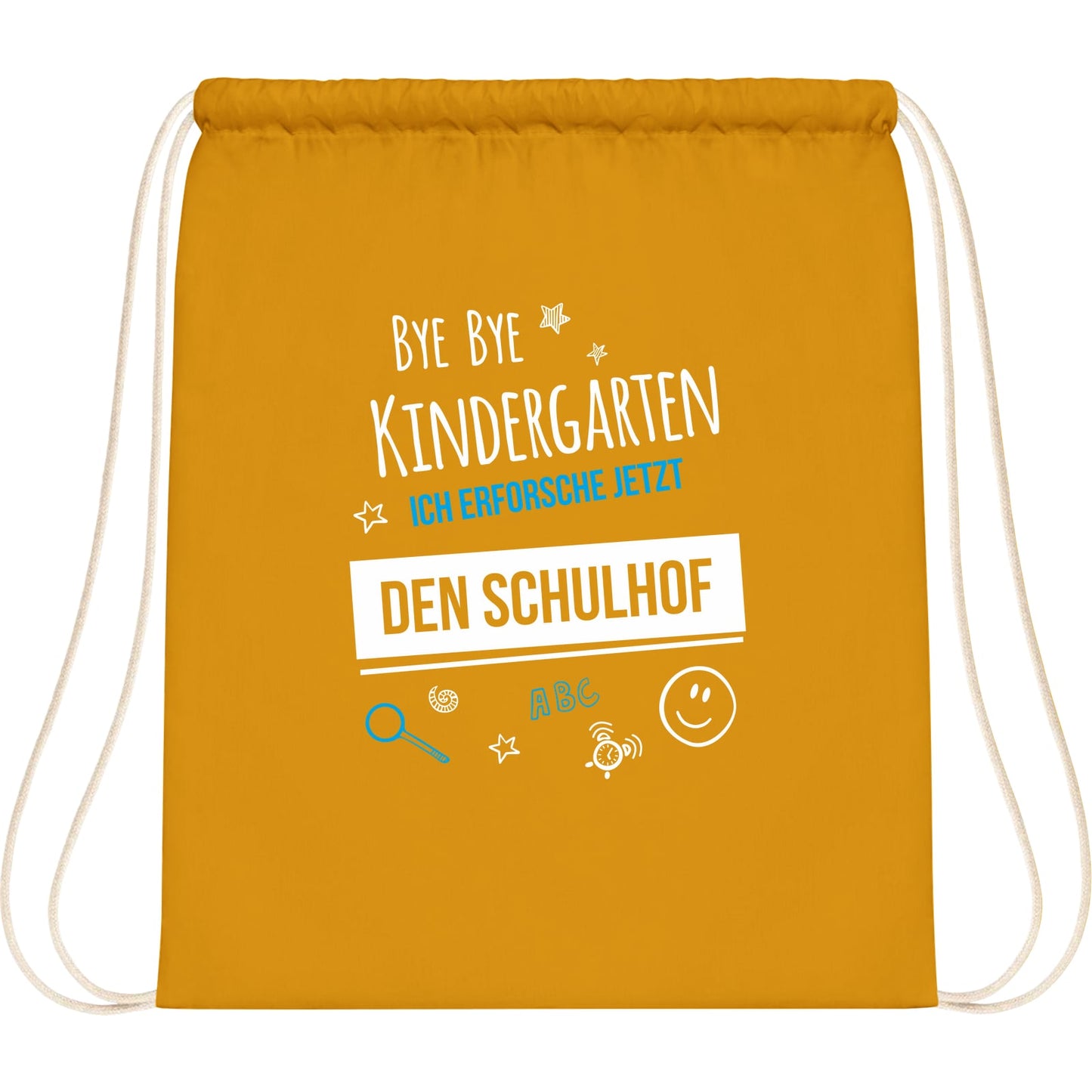 Turnbeutel Einschulung Bye Bye Kindergarten Schulhof