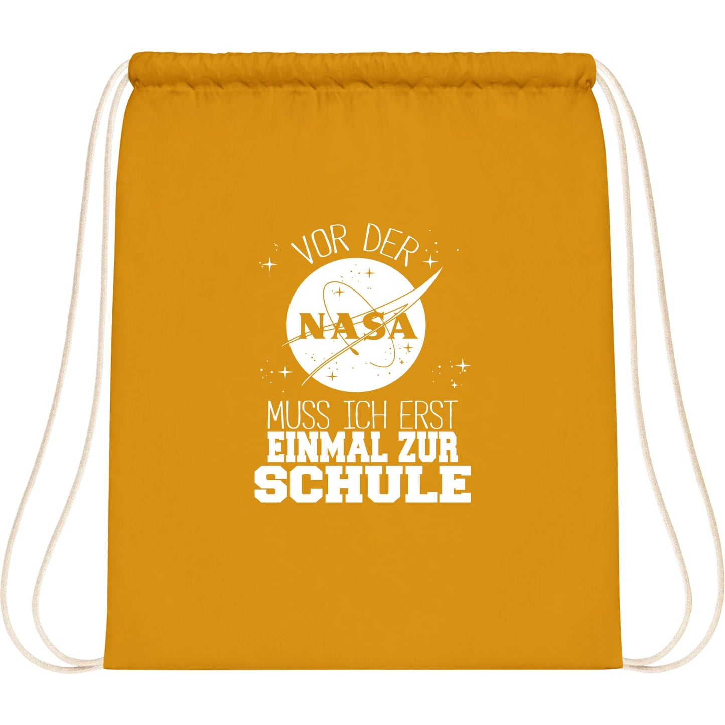Turnbeutel Einschulung NASA Astronaut – Vor der NASA muss ich erst einmal zur Schule