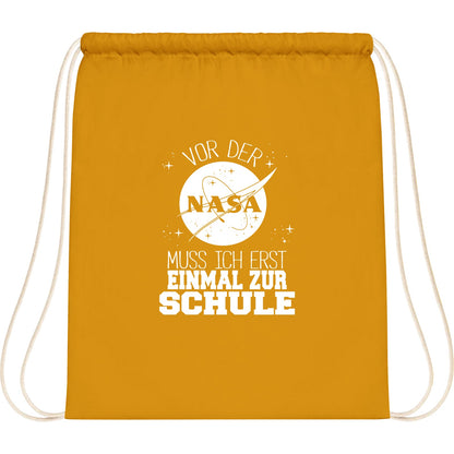 Turnbeutel Einschulung NASA Astronaut – Vor der NASA muss ich erst einmal zur Schule