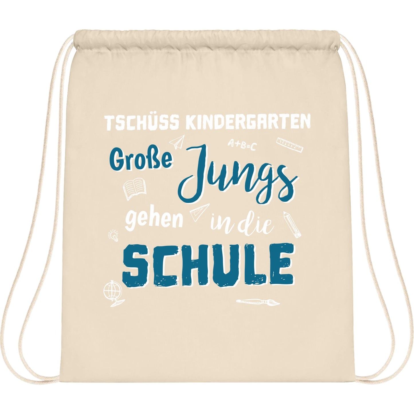 Turnbeutel Einschulung Junge – Tschüss Kindergarten
