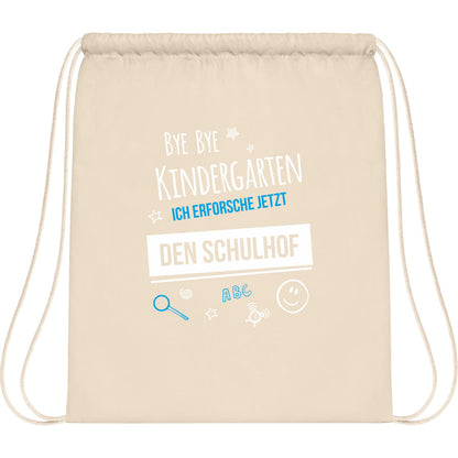 Turnbeutel Einschulung Bye Bye Kindergarten Schulhof