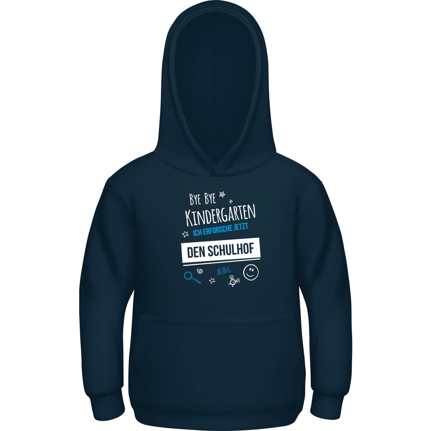 Kinder Hoodie Einschulung Mädchen – Bye Bye Kindergarten Schulhof