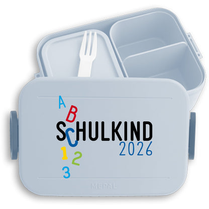 Brotdose Einschulung ABC Schulkind 2026 – Mepal Bento Lunchbox