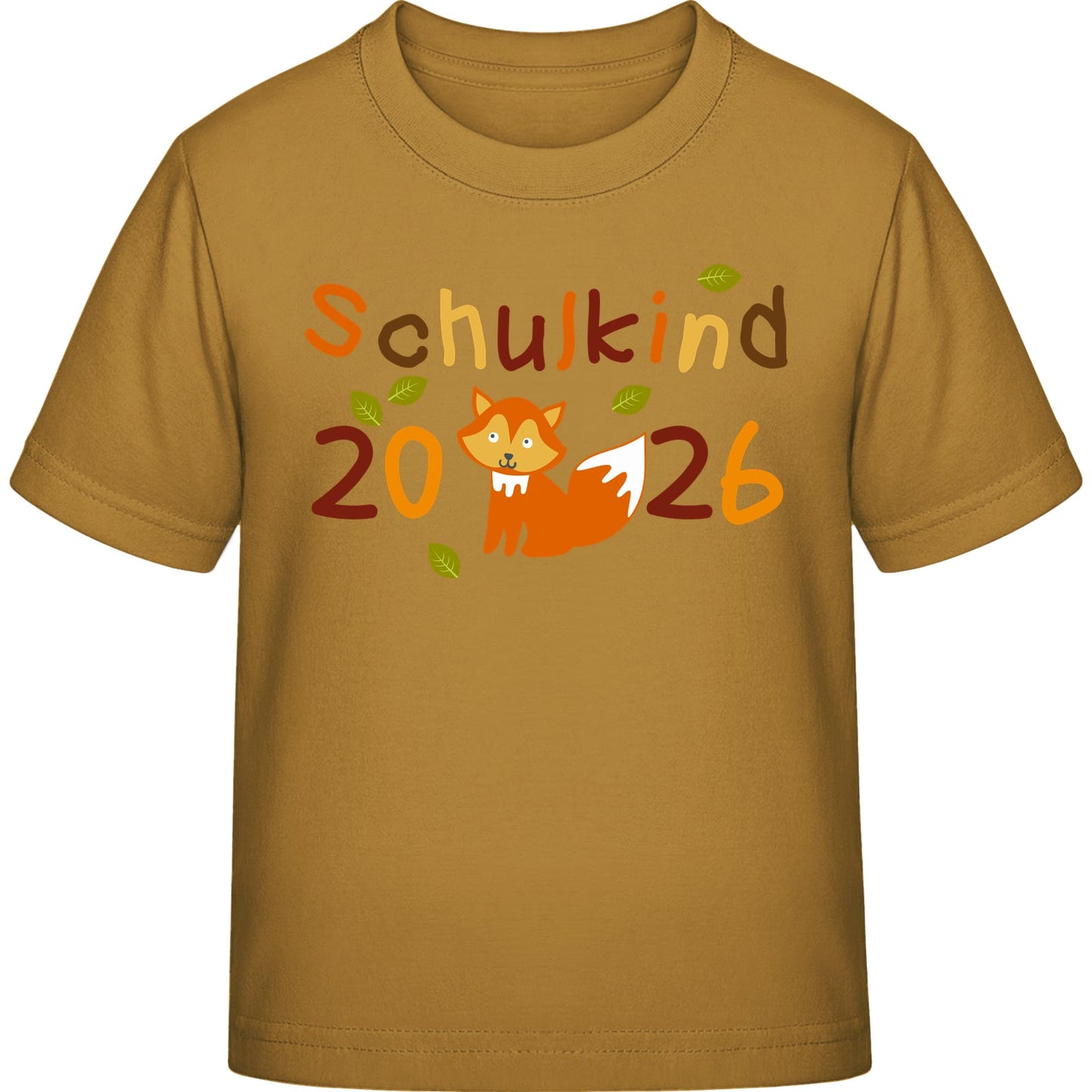 Kinder T-Shirt Einschulung Fuchs – Schulkind 2026