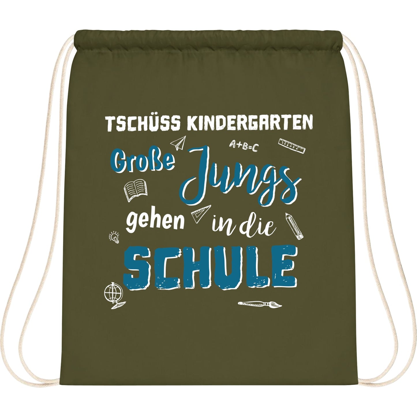 Turnbeutel Einschulung Junge – Tschüss Kindergarten