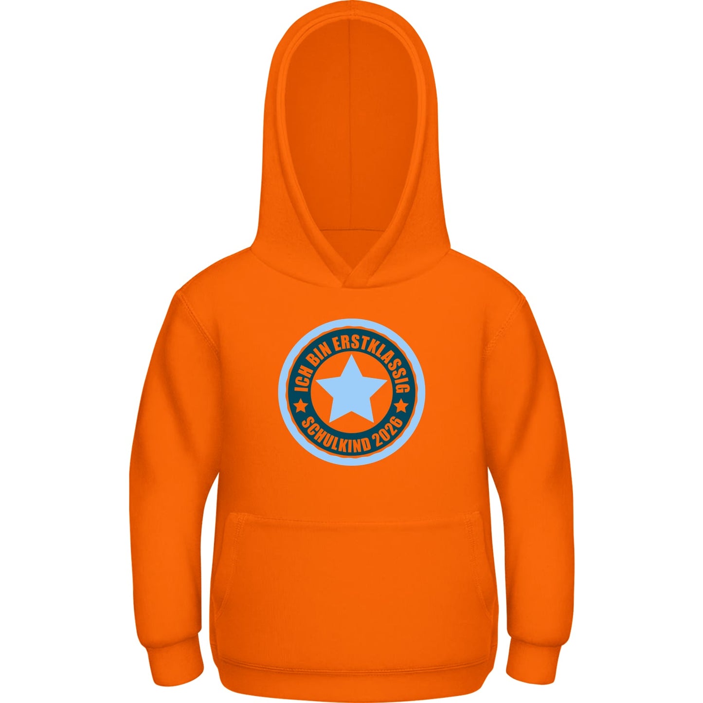 Kinder Hoodie Einschulung – Ich bin erstklassig, Schulkind 2026