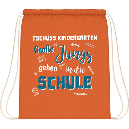 Turnbeutel Einschulung Junge – Tschüss Kindergarten