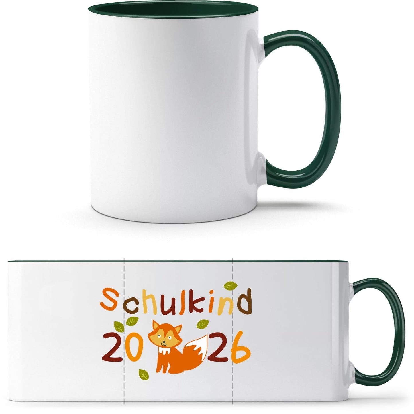 Tasse Einschulung Fuchs – Schulkind 2026 Geschenk