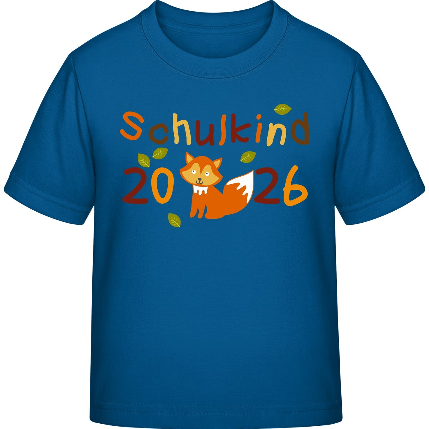 Kinder T-Shirt Einschulung Fuchs – Schulkind 2026