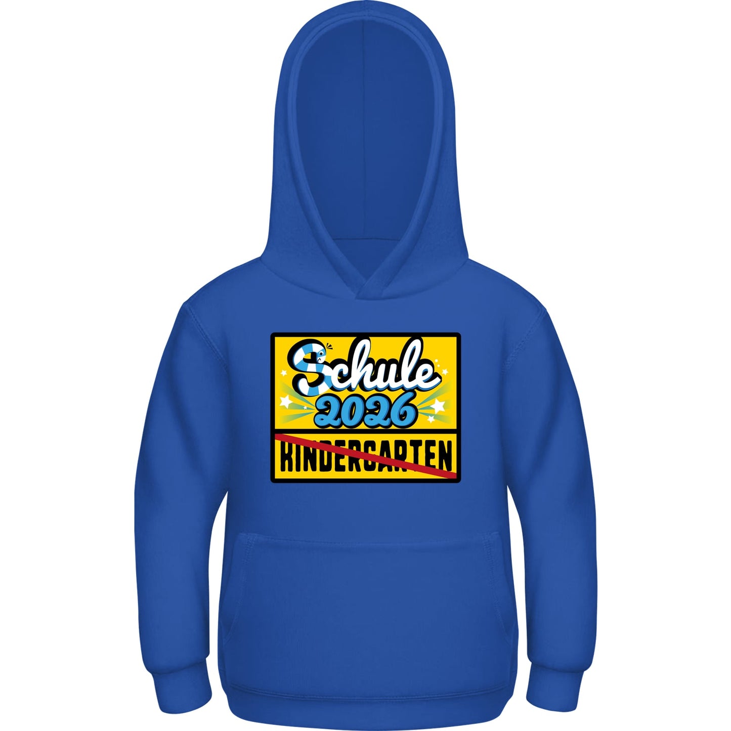 Kinder Hoodie Einschulung 2026 – Tschüss Kindergarten Motiv