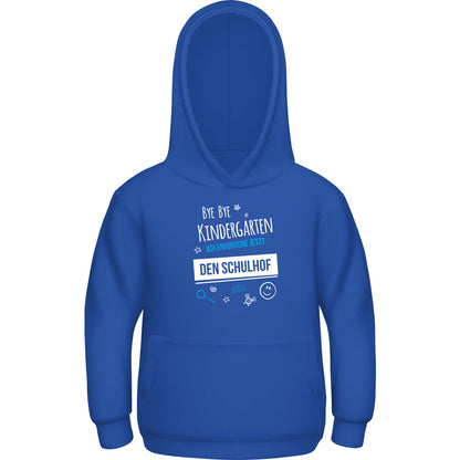 Kinder Hoodie Einschulung Mädchen – Bye Bye Kindergarten Schulhof