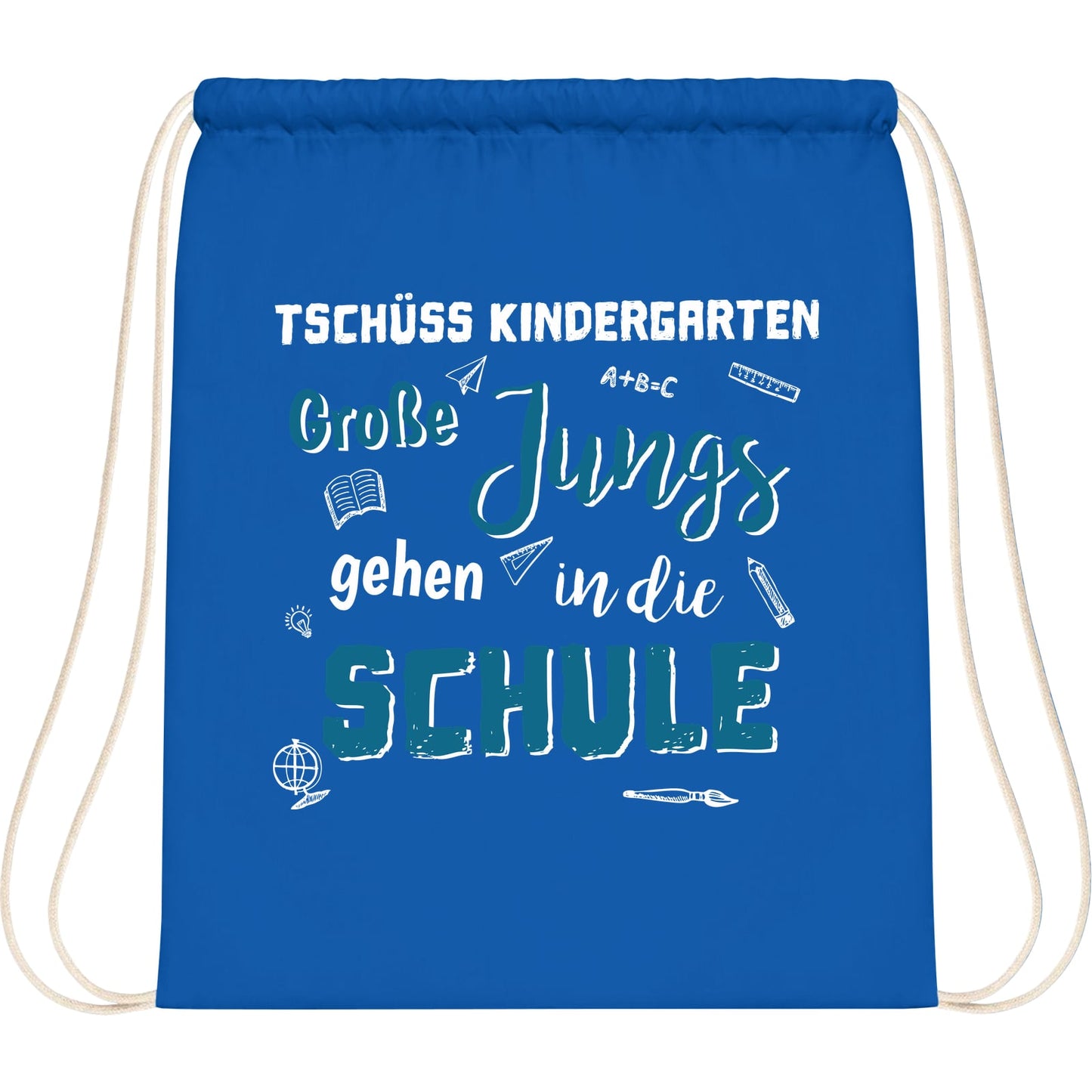 Turnbeutel Einschulung Junge – Tschüss Kindergarten