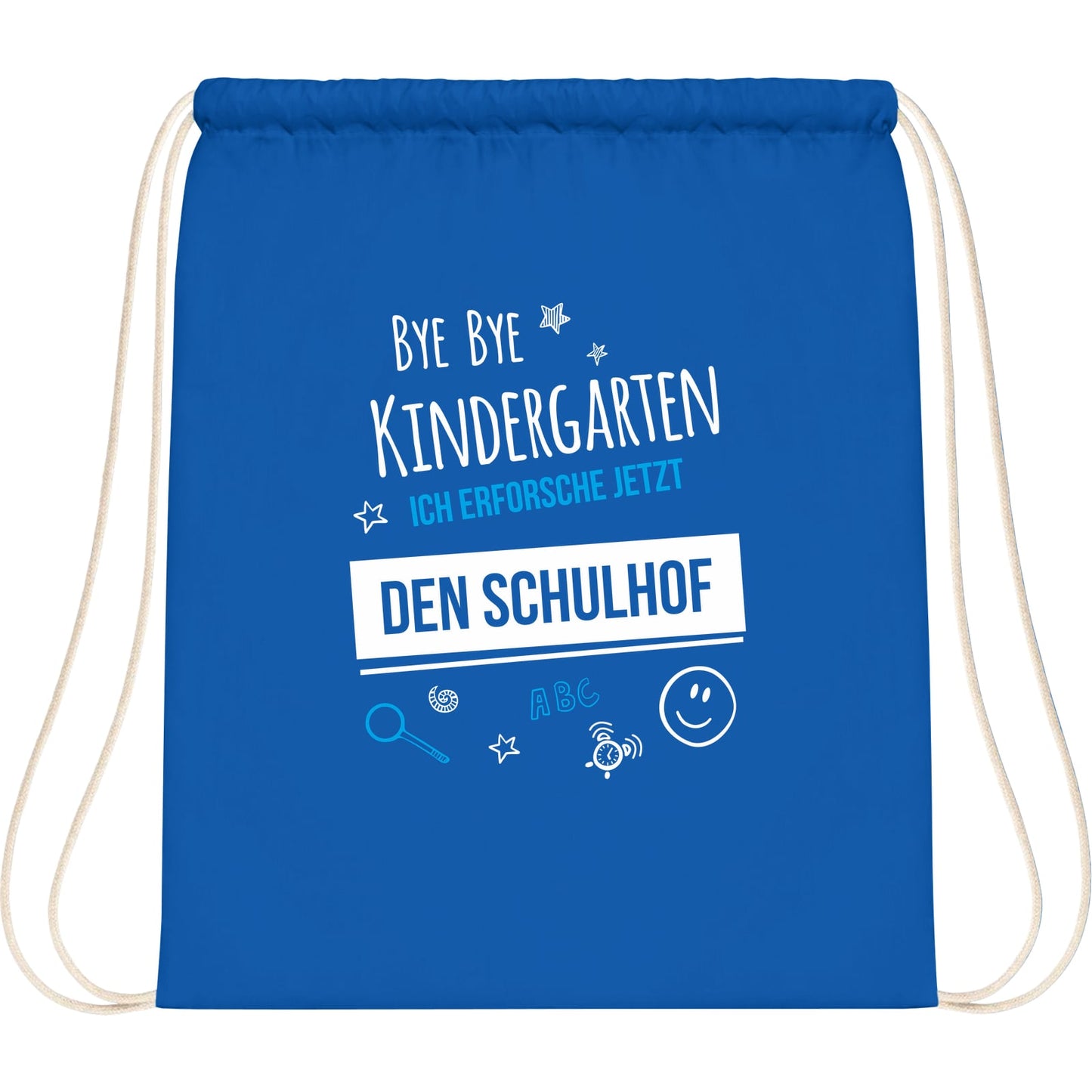 Turnbeutel Einschulung Bye Bye Kindergarten Schulhof
