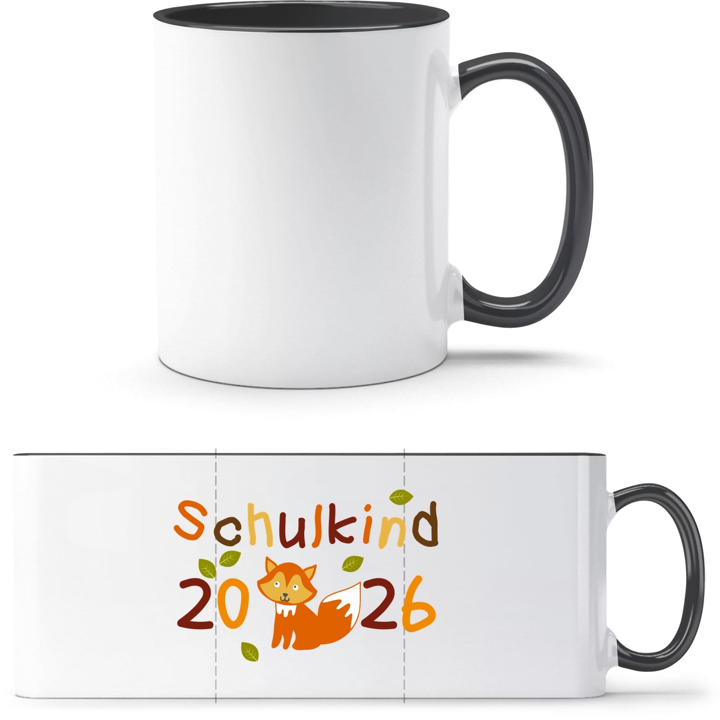 Tasse Einschulung Fuchs – Schulkind 2026 Geschenk