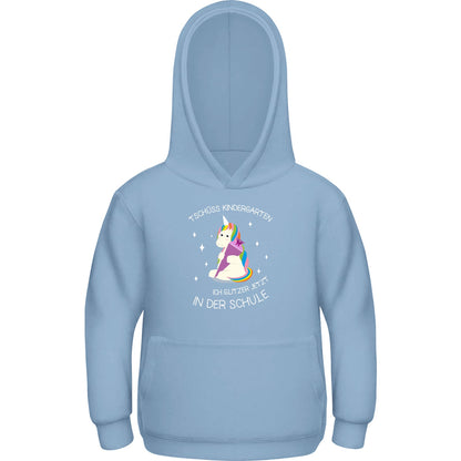 Kinder Hoodie Einschulung Einhorn – Tschüss Kindergarten