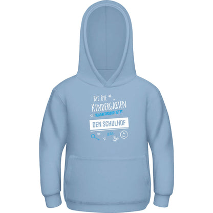Kinder Hoodie Einschulung Mädchen – Bye Bye Kindergarten Schulhof