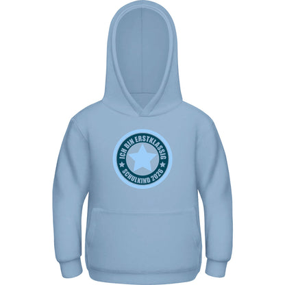Kinder Hoodie Einschulung – Ich bin erstklassig, Schulkind 2026