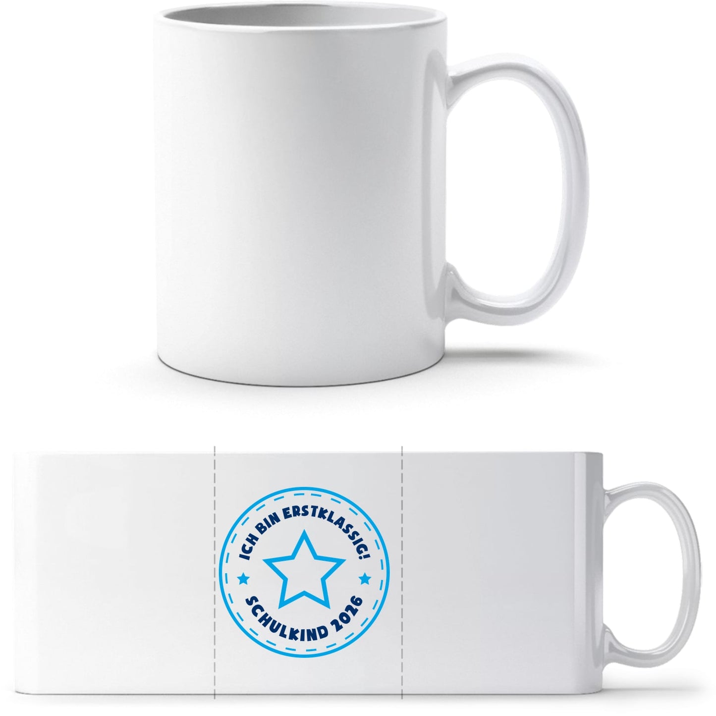 Tasse Einschulung Schulkind 2026 – Ich bin Erstklassig!