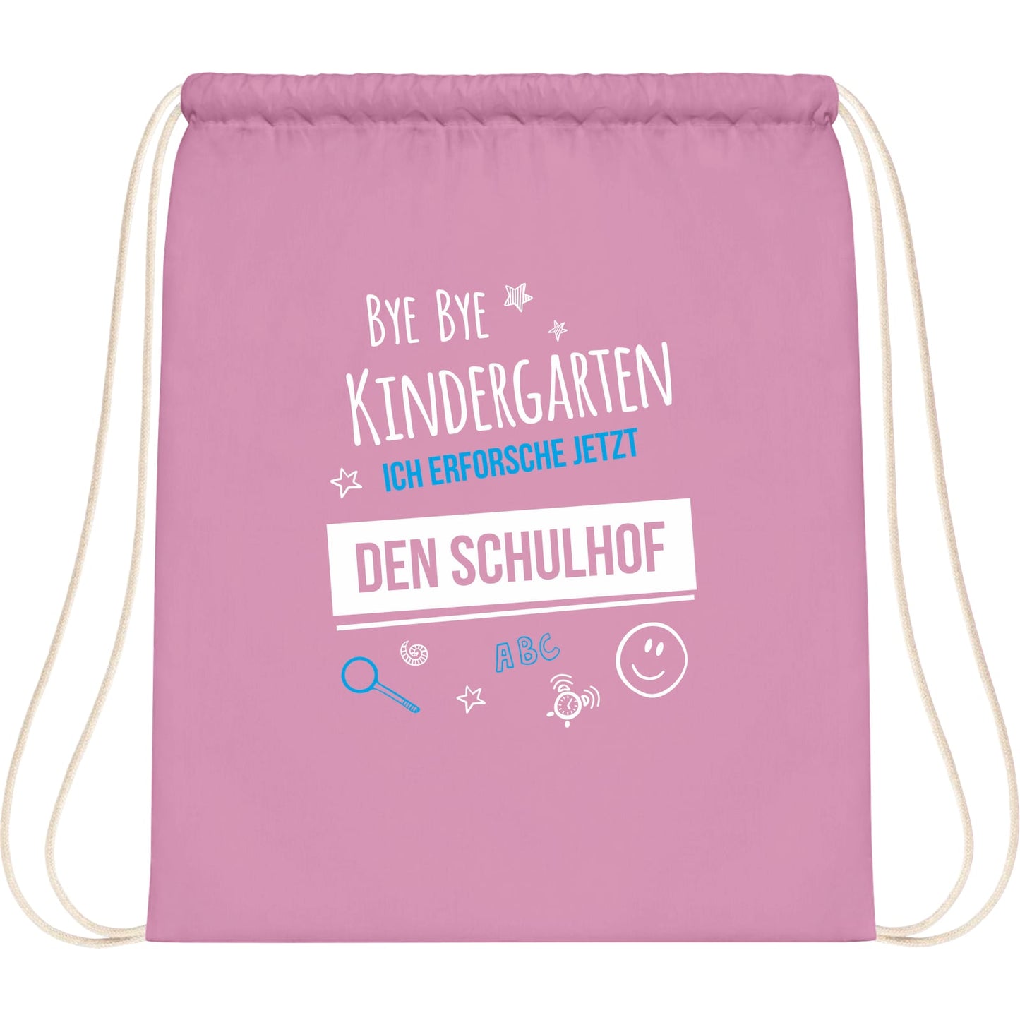 Turnbeutel Einschulung Bye Bye Kindergarten Schulhof