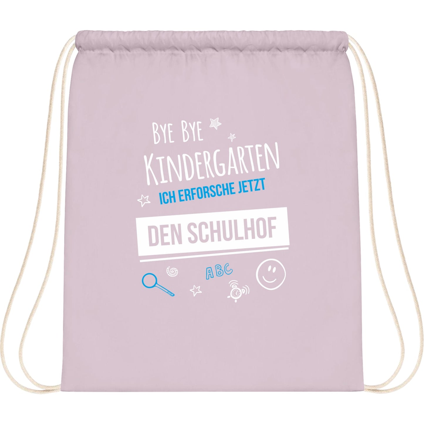 Turnbeutel Einschulung Bye Bye Kindergarten Schulhof