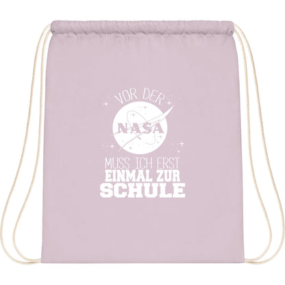 Turnbeutel Einschulung NASA Astronaut – Vor der NASA muss ich erst einmal zur Schule