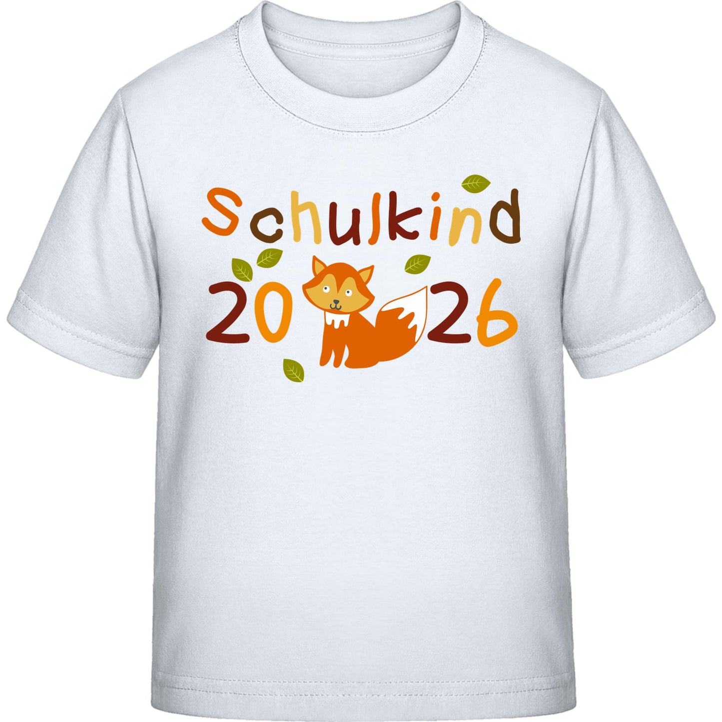 Kinder T-Shirt Einschulung Fuchs – Schulkind 2026