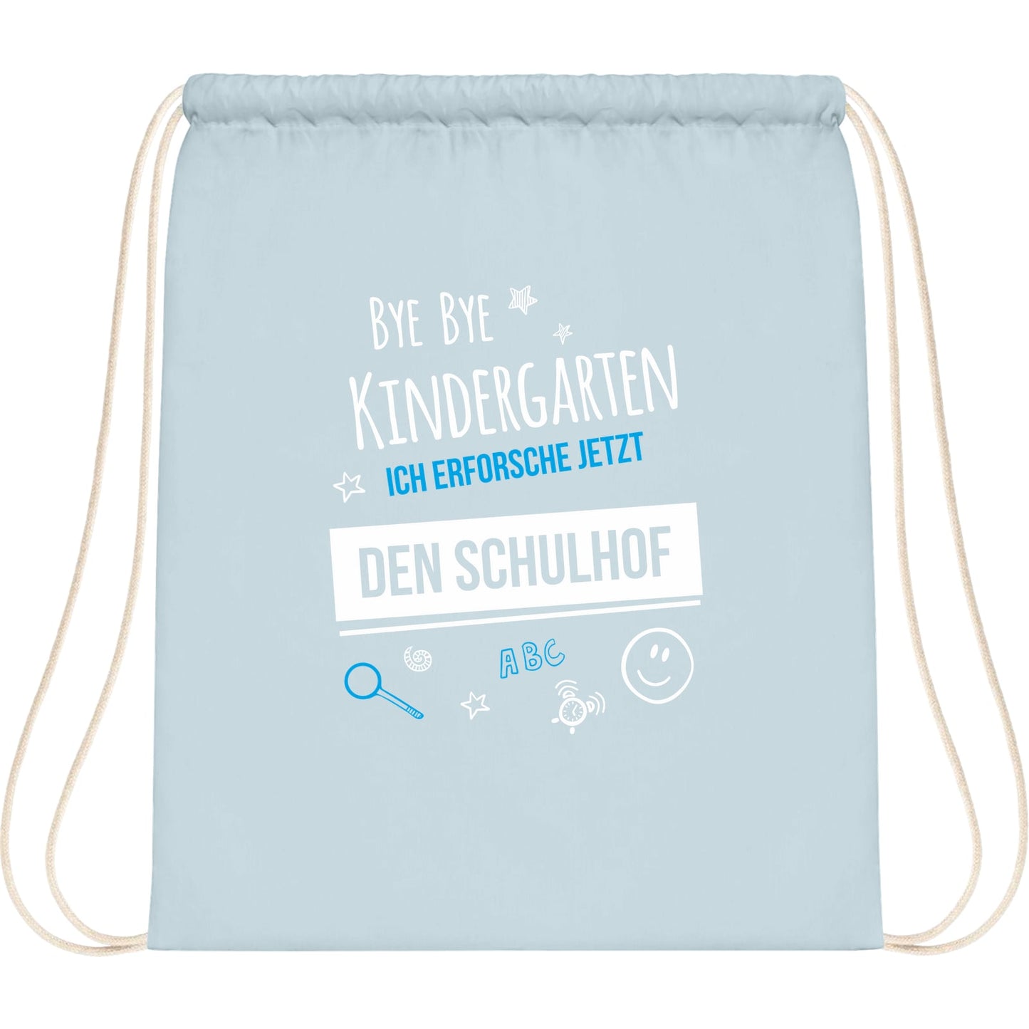 Turnbeutel Einschulung Bye Bye Kindergarten Schulhof