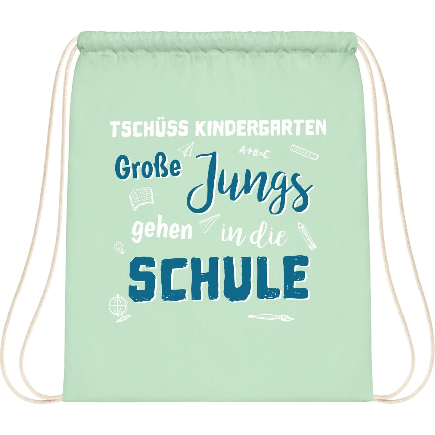 Turnbeutel Einschulung Junge – Tschüss Kindergarten