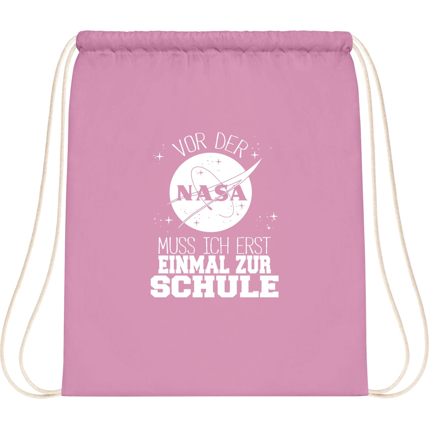 Turnbeutel Einschulung NASA Astronaut – Vor der NASA muss ich erst einmal zur Schule