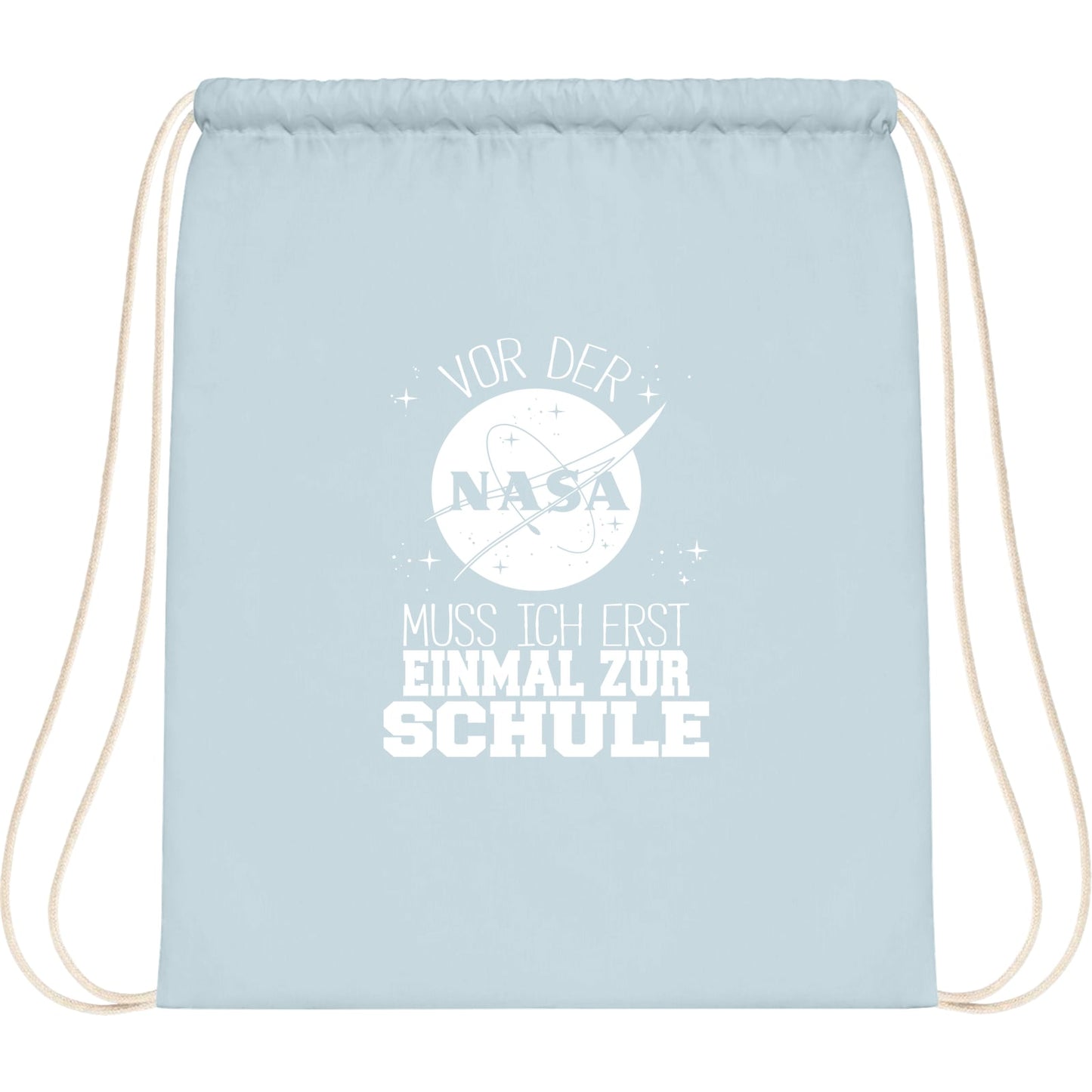 Turnbeutel Einschulung NASA Astronaut – Vor der NASA muss ich erst einmal zur Schule