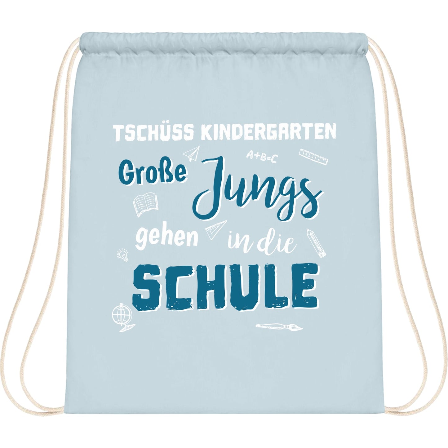 Turnbeutel Einschulung Junge – Tschüss Kindergarten
