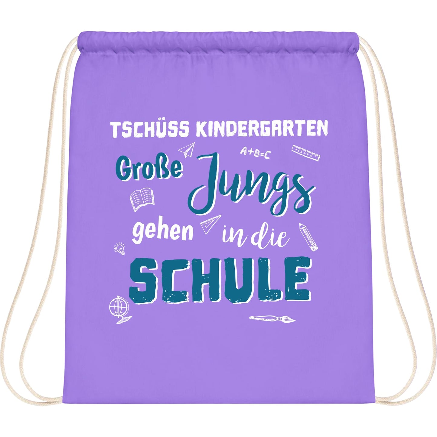 Turnbeutel Einschulung Junge – Tschüss Kindergarten